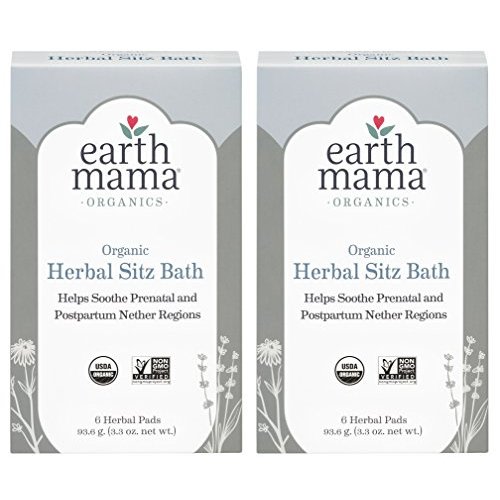 Earth Mama Angel Baby Postpartum Bath Herbs, 6 Count (Pack of 2)