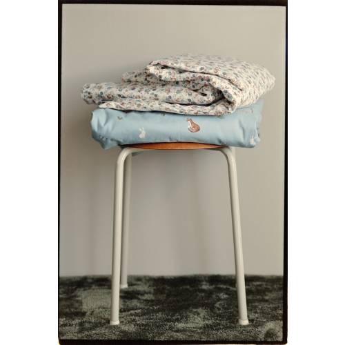 PATTERNED CRIB DUVET COVER SET