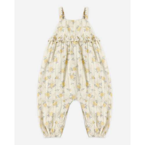 Rylee and Cru Kinsley Jumpsuit - Lemon Ditsy Flower