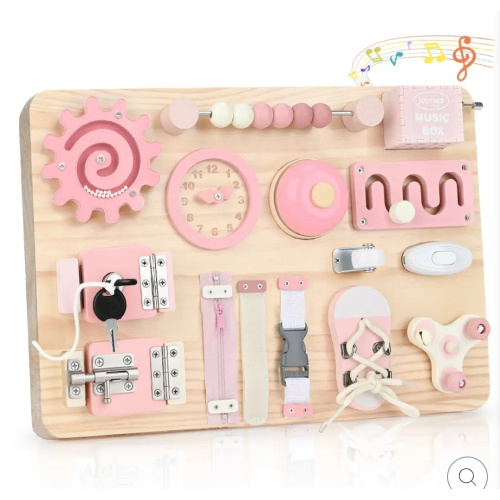 Joyreal 15-in-1 Montessori Busy Board for Toddlers