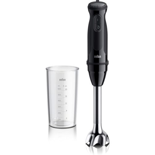Braun MQ50001M Vario Hand Blender – 21-Speed Handheld Immersion Blender with PowerBell VPlus, TurboBoost & EasyClick Systems, Stainless Steel Blades, SplashControl, 500W, Hand Blenders for Smoothies