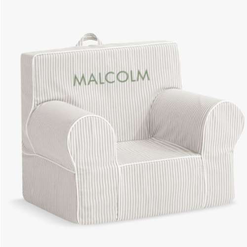 Anywhere Chair®, Oatmeal Oxford Stripe