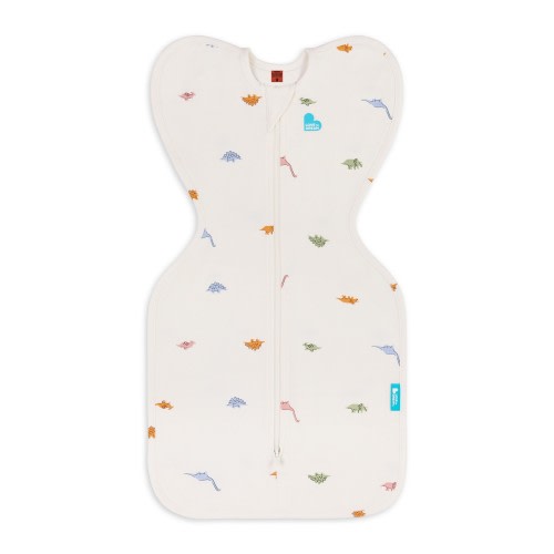Love To Dream Swaddle Up 1.0 Tog Dino Snore Cream Size Newborn
