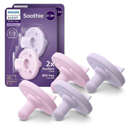 Philips Avent Soothie Baby Pacifiers - 100% Silicone Pacifiers for Bab – Absolutely Cutely