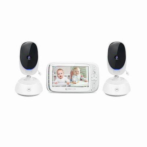 Motorola VM75 5.0" Video Baby Monitor - Two Camera Set