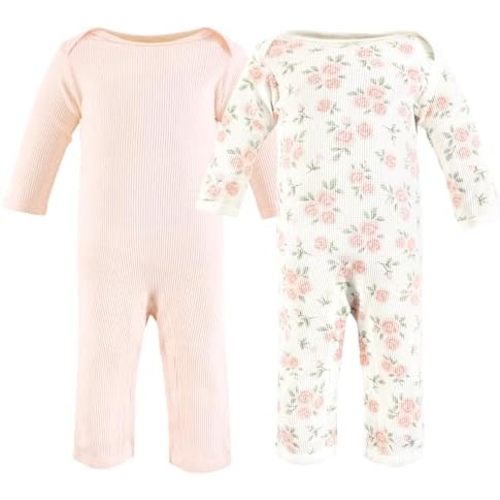 Hudson Baby Unisex Baby Thermal coveralls Acorn Botanical