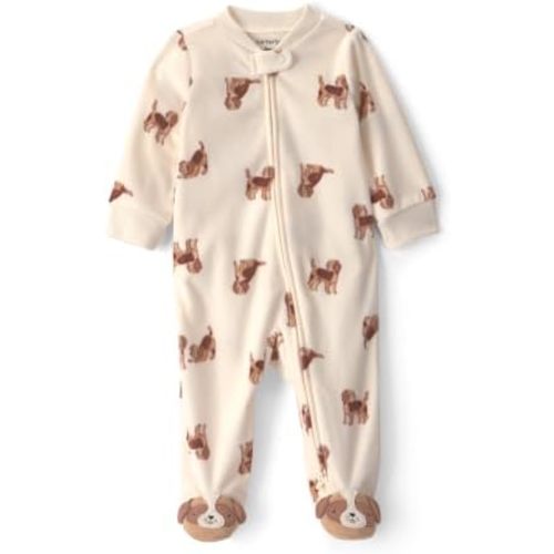 Carter's Baby Boys' Fleece Sleep and Play