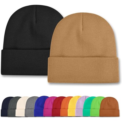 ZOORON Toddler Beanie Baby Beanies for Boys Girls Kids Winter Hats Children Knit Warm Caps: 6-36 mo