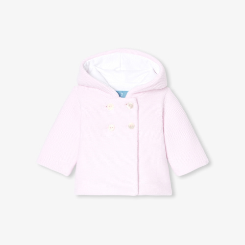 Baby girl lined burnous jacket jacket