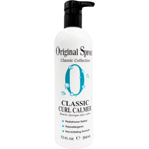 Original Sprout Curl Calmer, Moisturize and Define Curls, Anti-Frizz Styling Cream for All Hair Types, 12 oz. Bottle - Curly Hair Products - Curly Cream