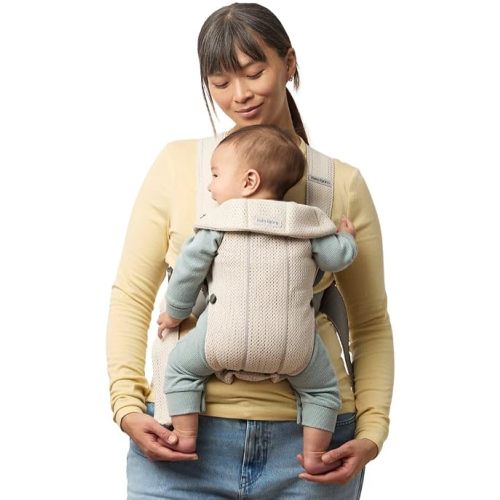 BabyBjorn Baby Carrier Mini - 3D Mesh, Cream