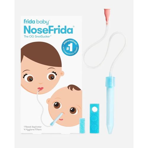 Frida Baby NoseFrida SnotSucker Nasal Aspirator for Baby, 4 Hygiene Filters