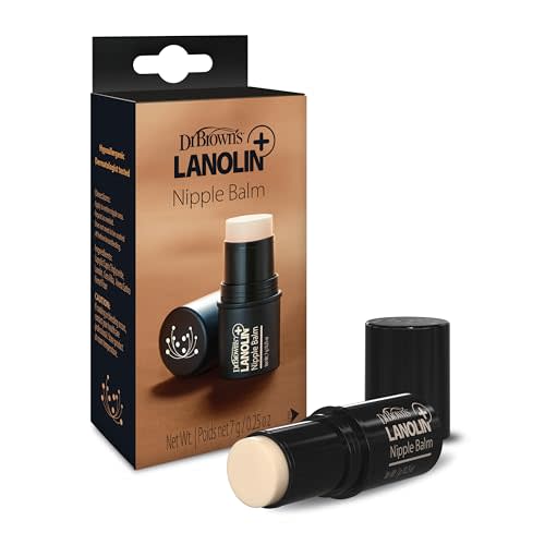 Dr. Brown's Lanolin+ Nipple Balm, 7 g/.25 oz