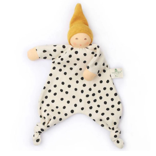 Organic Little Dot Blanket Doll (Multiple Colors) - Nanchen