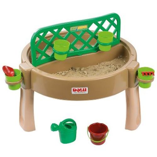 Dolu: 4-In-1 Activity Table: Gardening, Sand, Water, Creativity - Ages 2+