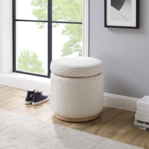 Linon Bridget Storage Ottoman