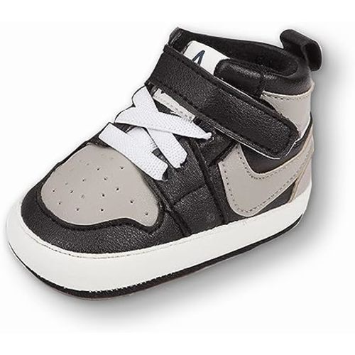 Clowora Unsex Baby Shoes Boys Girls Infant Sneakers Non-Slip Soft Rubber Sole Toddler Crib First Walker Lightweight Shoes