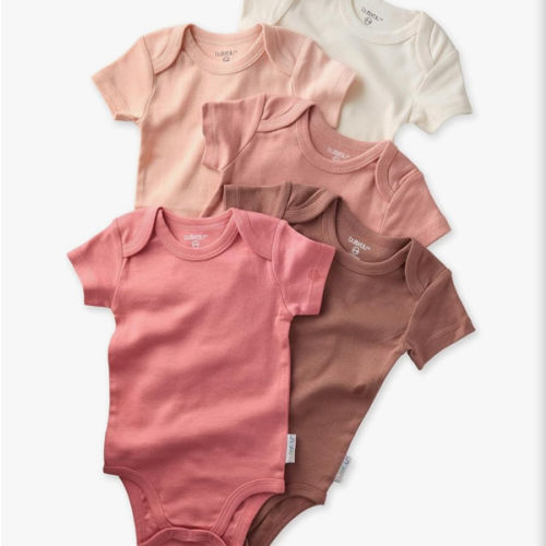 Butterblu Avery Multipack Short Sleeve Bodysuits 100% Organic Cotton