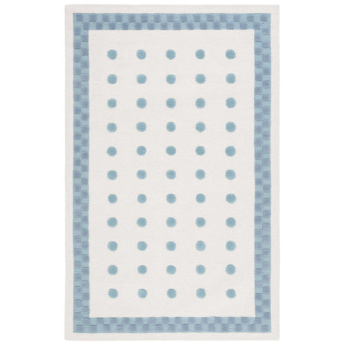 Latitude Run® Dariene Safavieh Kids Hand Tufted 85% Wool And 15% Cotton With Latex Rug | Wayfair