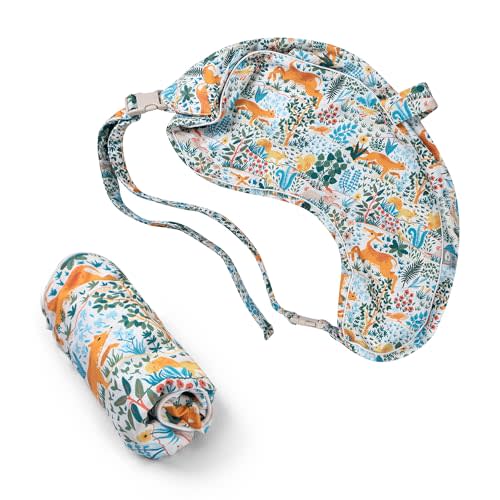 Boppy Uplift Nursing Pillow Cover, Colorful Forest Animals, Single Cover, Easy-On Slipcover with Soft 100% Polyester Microfiber Fabric for The Uplift Nursing Pillow Designed to Help Reduce Spit-Ups