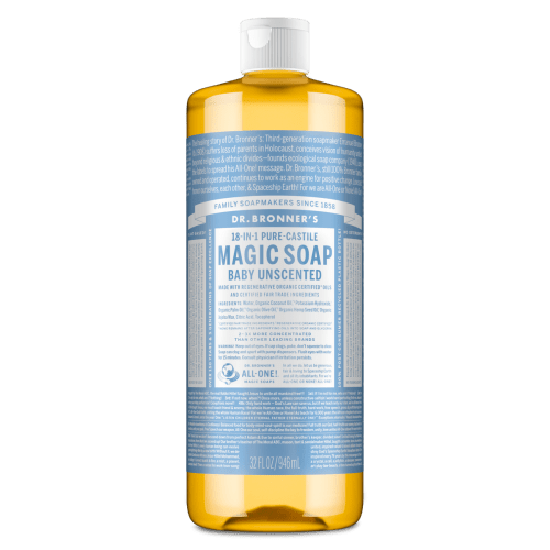 Our Best Baby Soap - Unscented Baby Wash w/Organic Ingredients – Dr. Bronner's