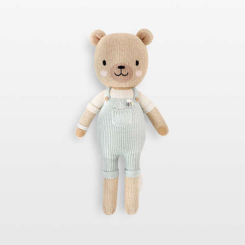Cuddle+Kind Little Charlie Honey Bear Yarn Doll