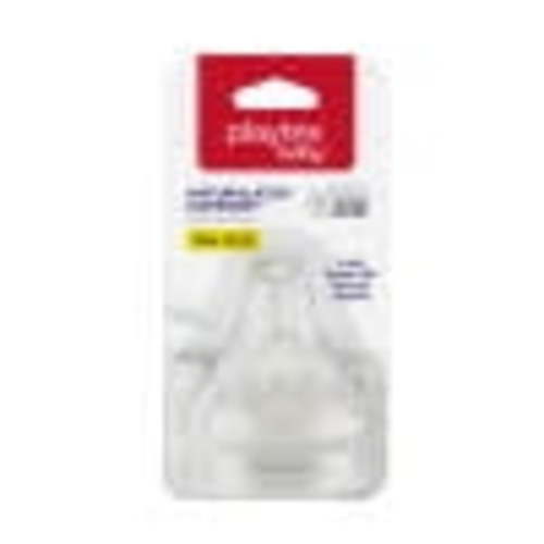 Playtex Baby NaturaLatch Silicone Baby Bottle Nipples, Medium Flow, 2 Pack
