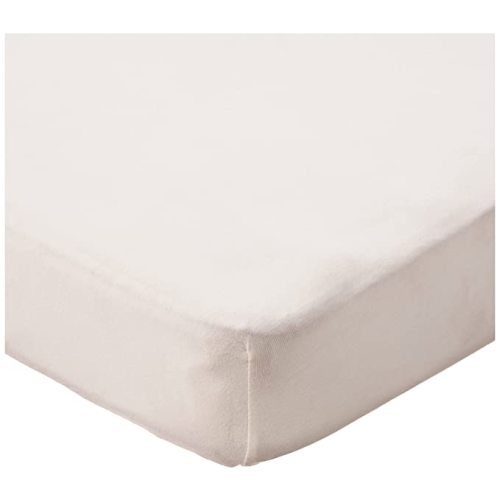 HonestBaby Unisex-Baby Fitted Crib Sheets Set Standard Mattress, 100% Organic Cotton Baby Boys, Girls, Neutral, 1 Pack - Strawberry Pink Floral, One Size