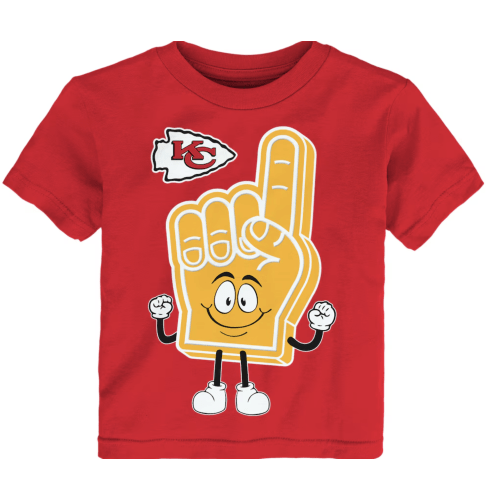 Infant Outerstuff Red Kansas City Chiefs Handyman T-Shirt