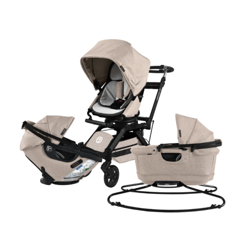 Orbit Baby Stroll, Sleep, & Ride Travel System - Stroller, Car Seat, & Bassinet Combo