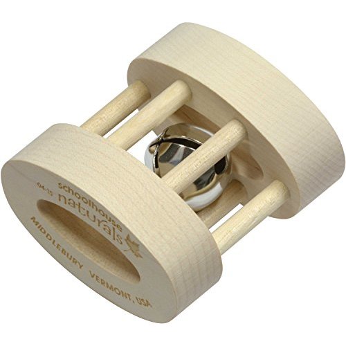 Oval Bell Rattle - Unfinished