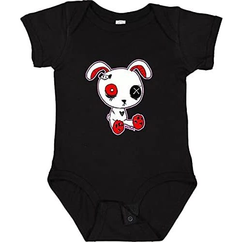 inktastic Goth Bunny Baby Bodysuit - Gus Fink Studios