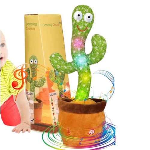 Emoin Dancing Talking Cactus Mimicking Toy