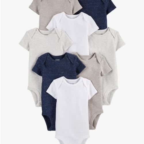 Simple Joys by Carter's Unisex-Baby 8-Pack Short-Sleeve Bodysuit