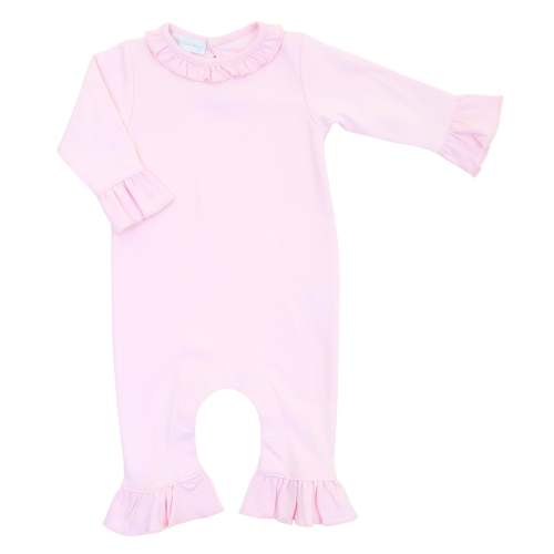 Essentials Pink Ruffle Playsuit