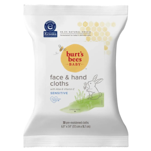 Burt's Bees Baby Face & Hand Cloths