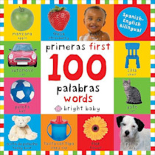 First 100 Big Board: First 100 Words / Primera 100 Palabras Bilingual: Primeras 100 palabras - Spanish-English Bilingual (Spanish Edition)