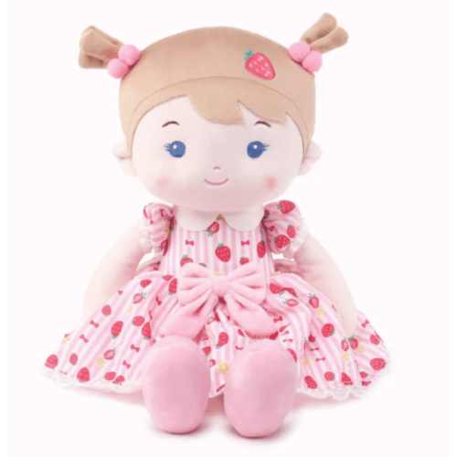 Leyadoll Personalized Baby Doll  - Strawberry Girl