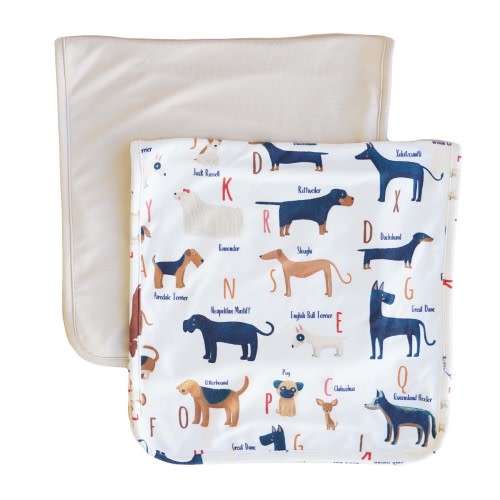 ABC Paw-ty 2pc Burp Cloth Set