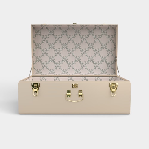Grand Trunk - Beige - Ivy Trail / Embroidery
