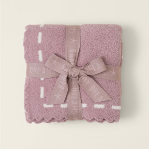 CozyChic® Scallop Edge Receiving Blanket | Barefoot Dreams®