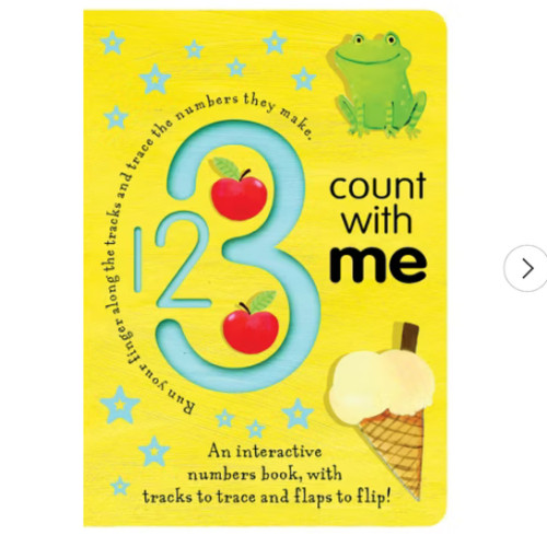123 Count with Me: An Interactive Numbers Book With Tracks to Trace and Flaps to Flip! (Smart Kids Trace-and-flip)