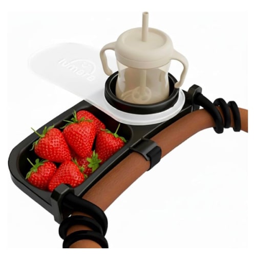 Universal Stroller Snack Tray with Cup Holder
