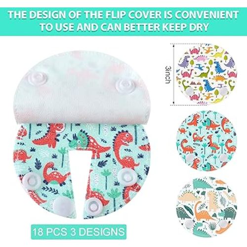 18 Pack Feeding Tube Pads Button Pad Gtube Button Covers Reusable g Tube