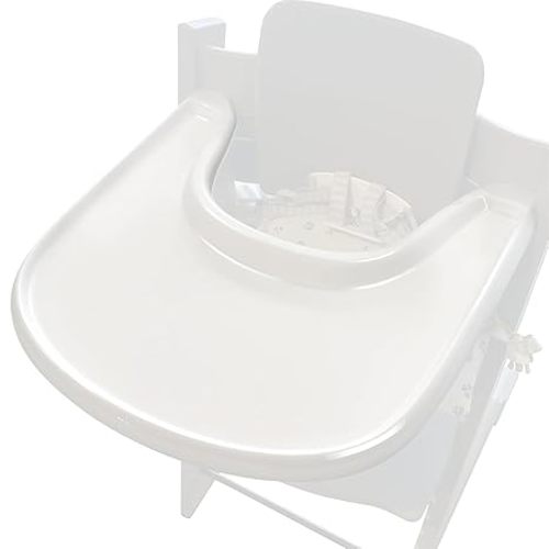 Baby High Chair Tray for Stokke (Color: White)
