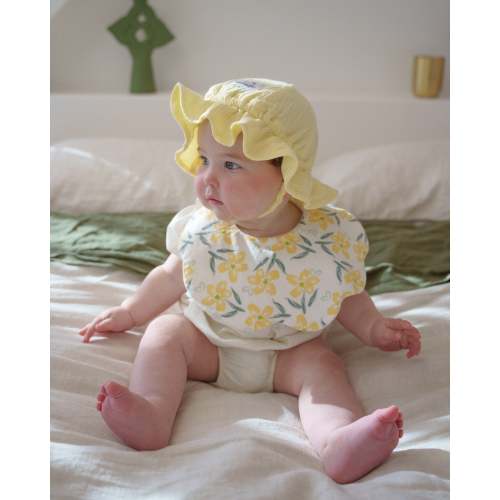 Gelato Muslin Sun Hat - Lemon – AEGI BLOOM