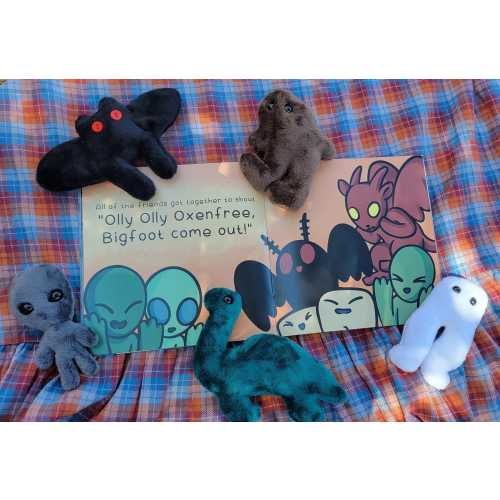 Cryptkids Book and Plushie Bundle