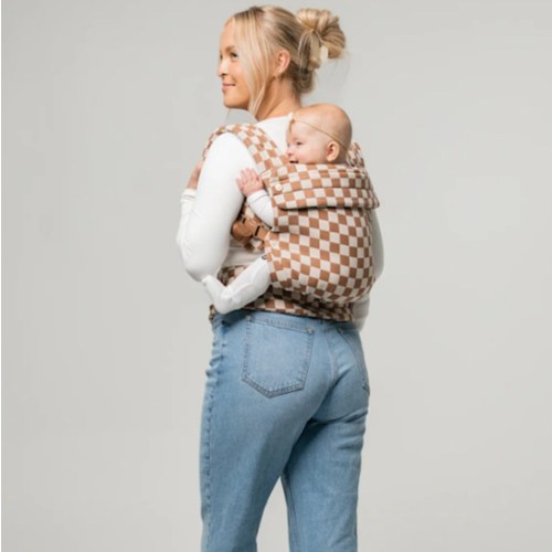 The Monarch Carrier - Mocha Check – Mabē