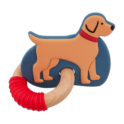 Dog Silicone Teething Ring