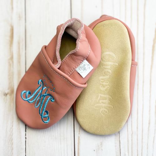 Emmaus Crib Shoes | Pink